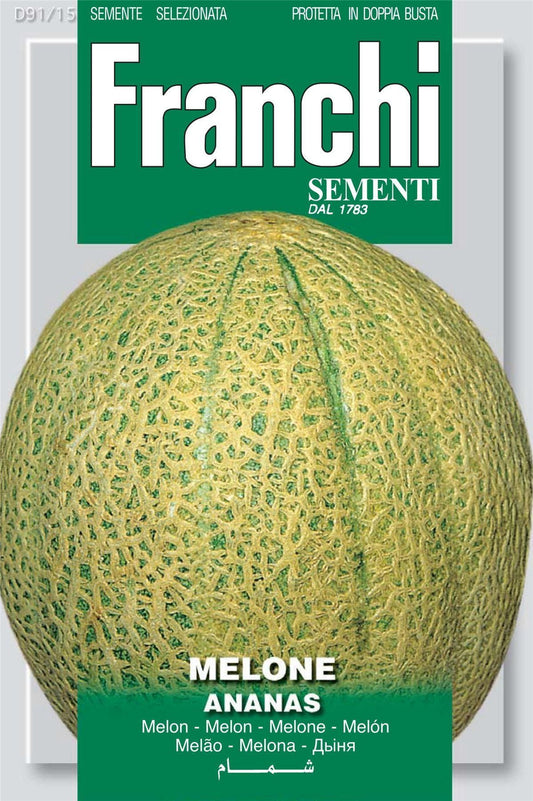 Franchi Seeds of Italy Melon Ananas Seeds