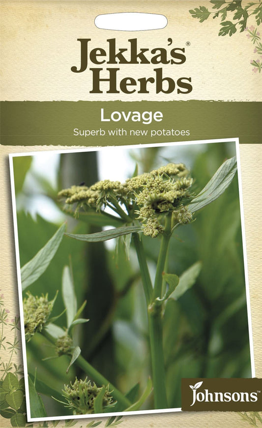 Johnsons Jekka's Herbs Lovage 120 Seeds