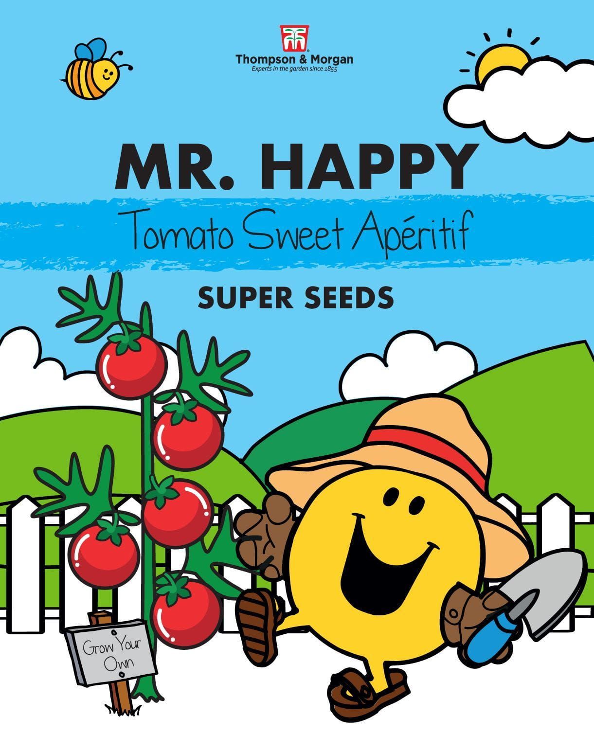 Thompson & Morgan - Mr Happy - Vegetable - Tomato - Sweet Aperitif - 10 Seeds