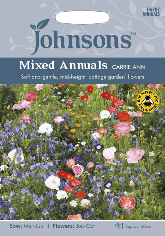 Johnsons Mixed Annuals Carrie Ann Seeds