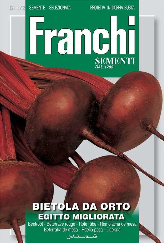 Franchi Seeds of Italy - DBO 11/2 - Beetroot - Egitto Migliorata - Seeds