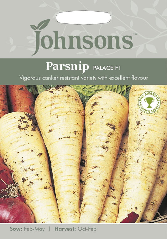 Johnsons Parsnip Palace F1 200 Seeds