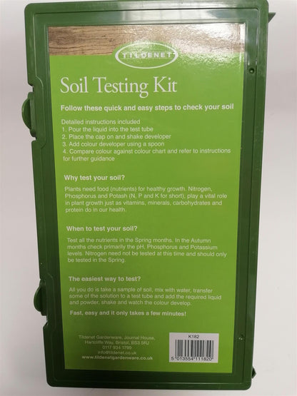 Tildenet Soil Testing Kit