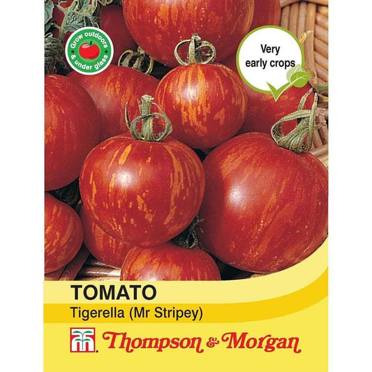 Thompson & Morgan Tomato Tigerella (Mr Stripey) 30 Seed