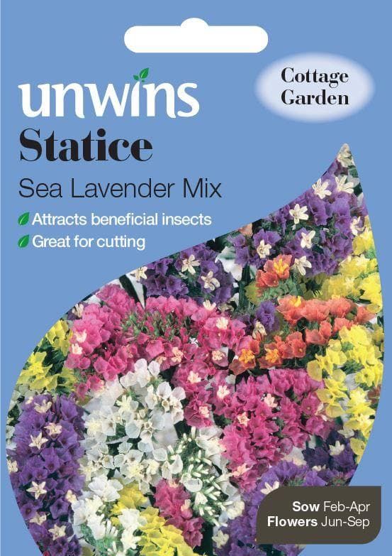 Unwins Statice Sea Lavender Mix 100 Seeds