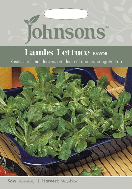 Johnsons Lambs Lettuce Favor 350 Seeds