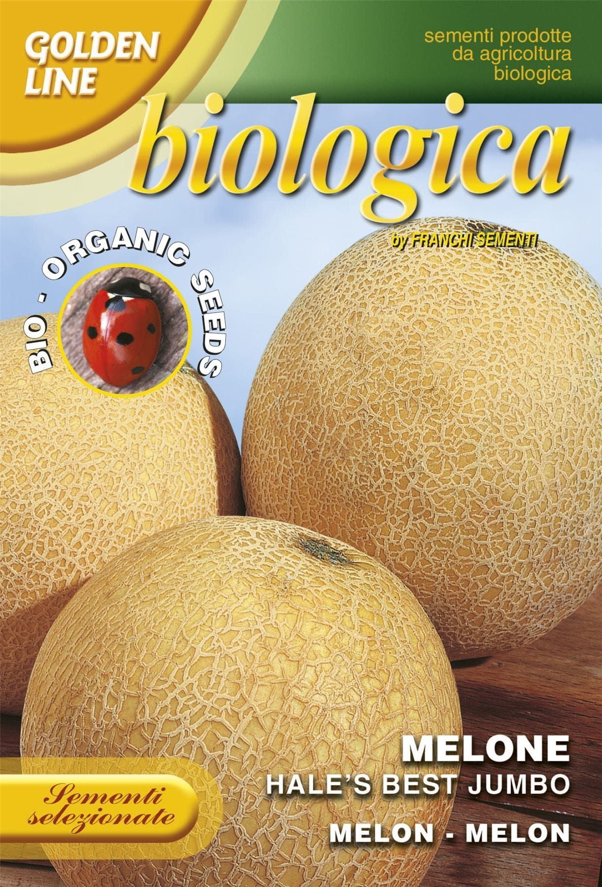 Franchi Organic BIOB91/26 Melon Retato Degli Ortolani Seeds