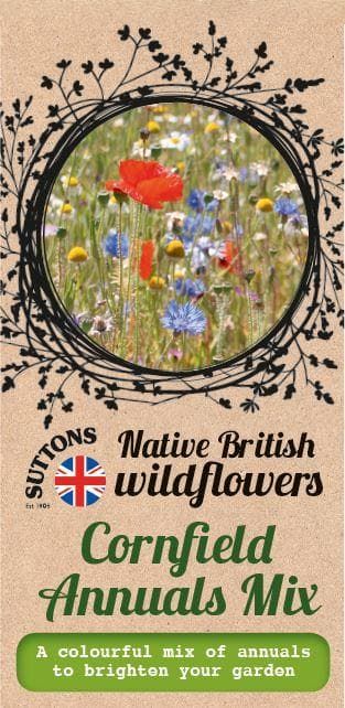 Sutton Seeds - Cornfield Annuals Seeds Mix