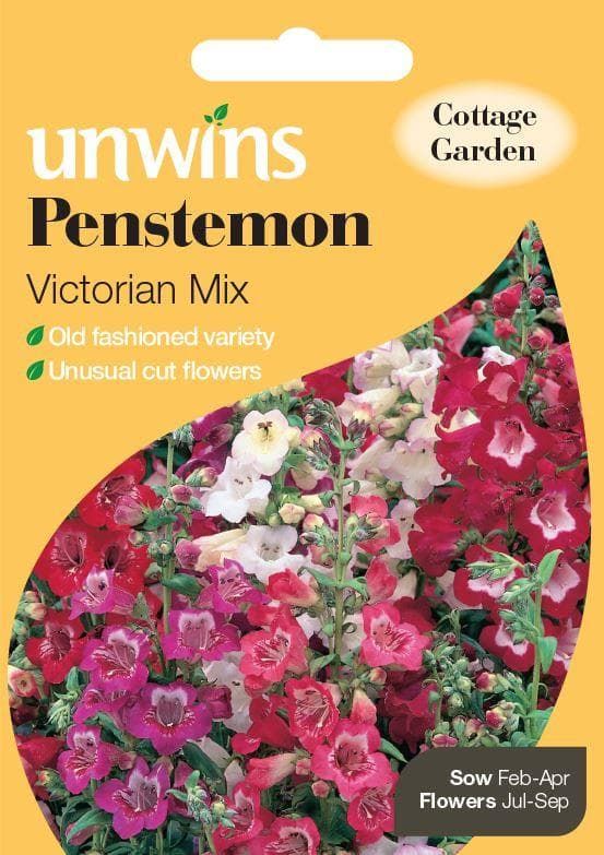 Unwins Penstemon Victorian Mix 250 Seeds