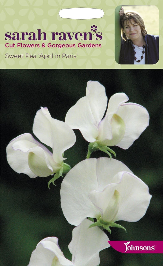 Johnsons Sarah Raven's Sweet Pea April in Paris 20 Seeds