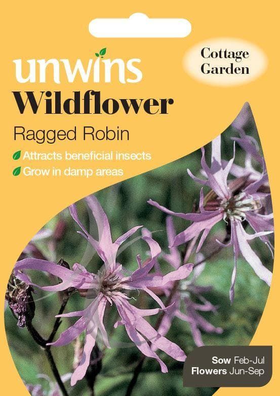 Unwins Wildflower Ragged Robin 600 Seeds