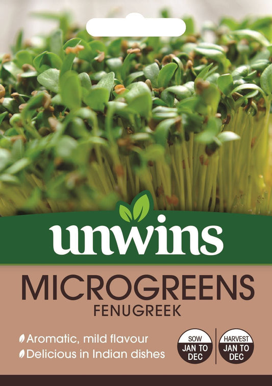 Unwins MicroGreens Fenugreek Seeds