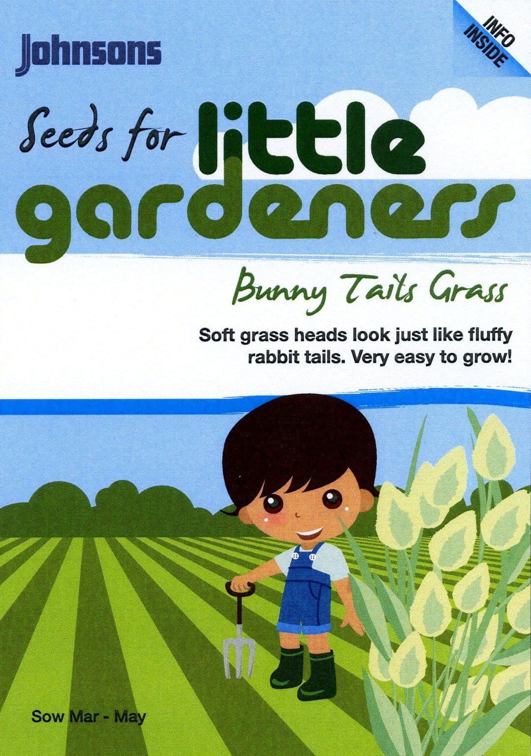 Johnsons Little Gardeners Bunny Tails 100 Seeds