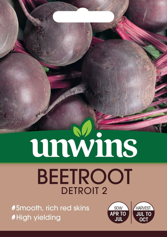 Unwins Beetroot (Round) Detroit 2 275 Seeds