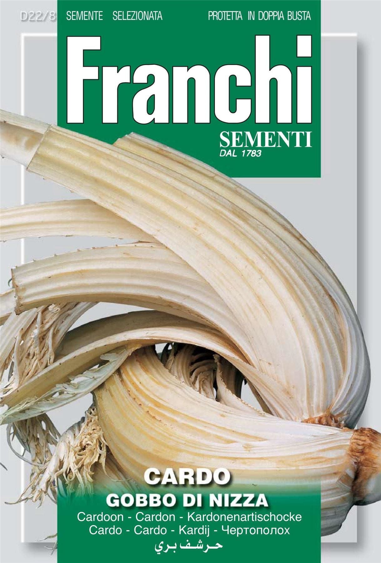 Franchi Seeds of Italy Cardoon (Gobbo Di Nizza) Seeds