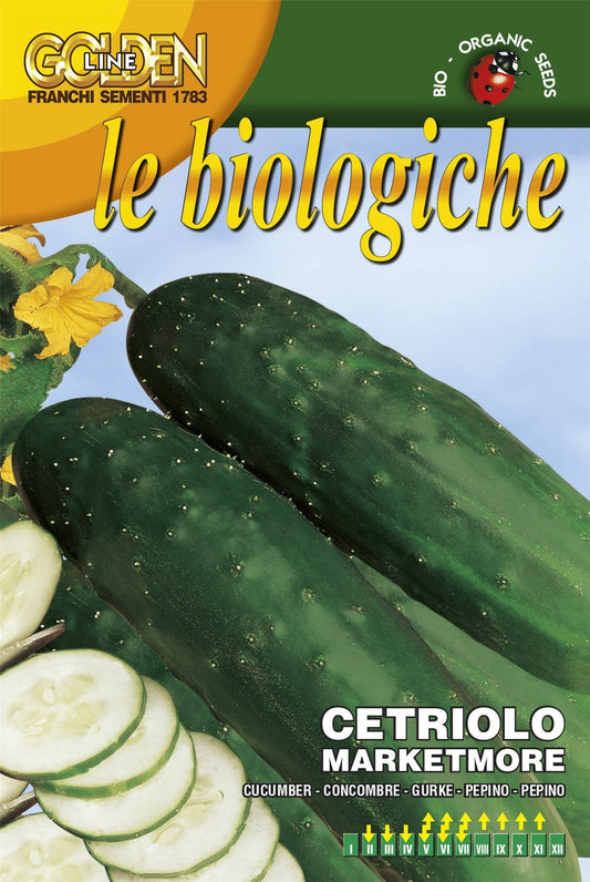 Franchi Organic BIOB37/29 Cucumber Marketmore Seeds