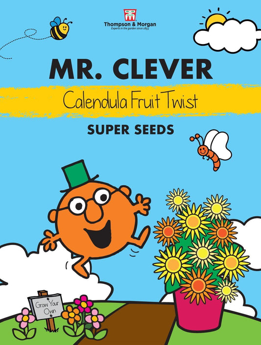 Thompson & Morgan - Mr Clever - Flower - Calendula - Fruit Twist - 60 Seeds