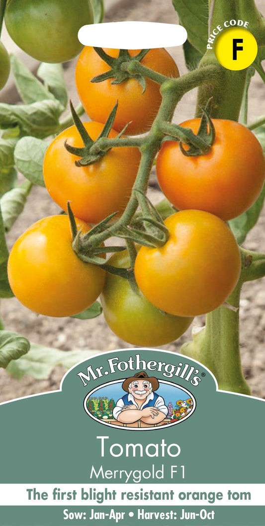 Mr Fothergills Tomato Merrygold F1 - 10 Seeds
