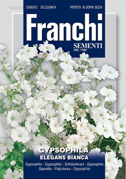 Franchi Seeds of Italy - Flower - FDBF_ 331-2 - Gypsophila bianca - Bridal Veil - Seeds
