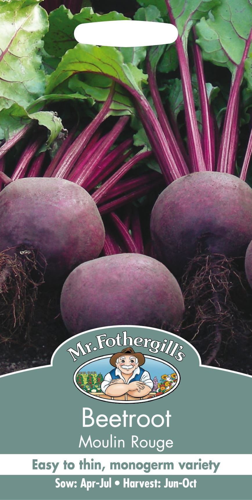 Mr Fothergills Beetroot Moulin Rouge 150 Seed