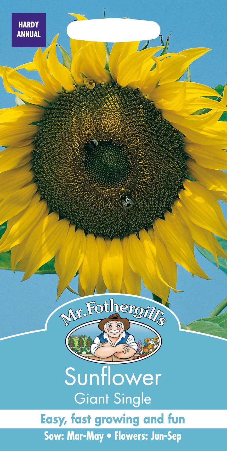 Mr Fothergills Sunflower Giant Single 70 Seeds