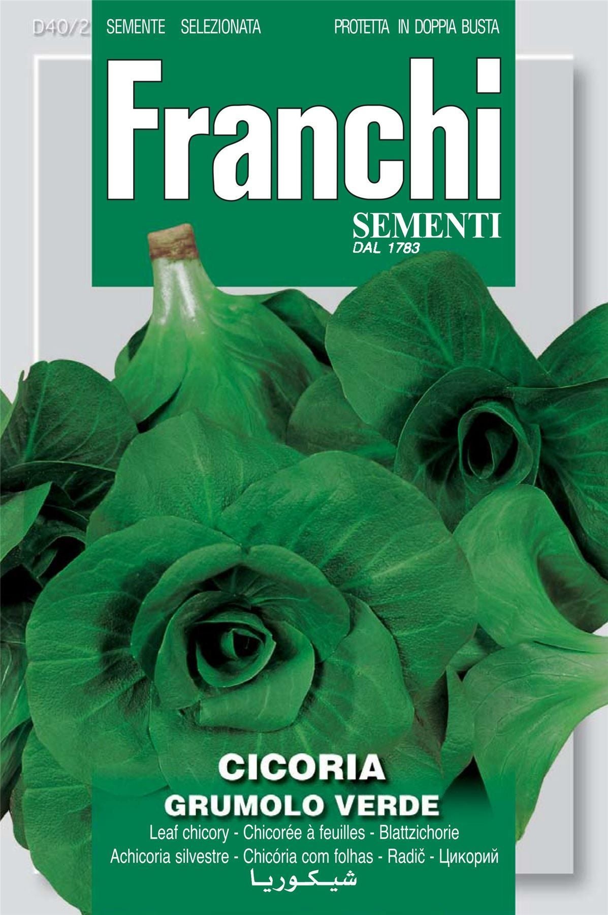 Franchi Seeds of Italy Chicory Grumolo Verde Seeds