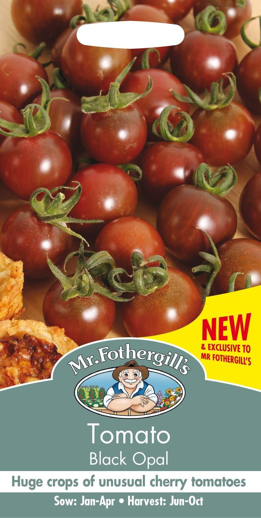 Mr Fothergills Tomato Black Opal 15 Seeds