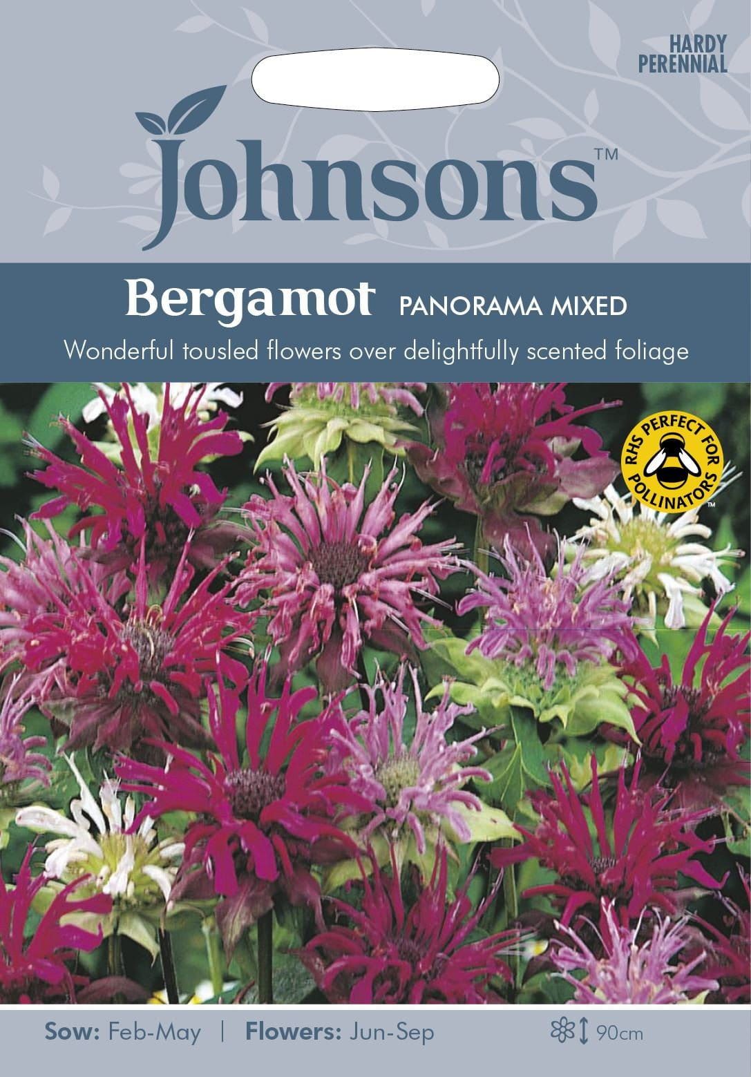 Johnsons Bergamot Panorama Mixed 100 Seeds