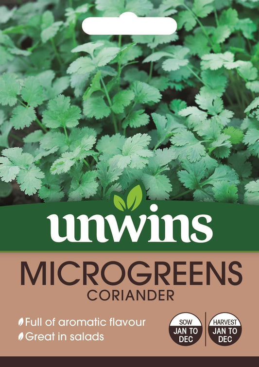 Unwins MicroGreens Coriander Seeds