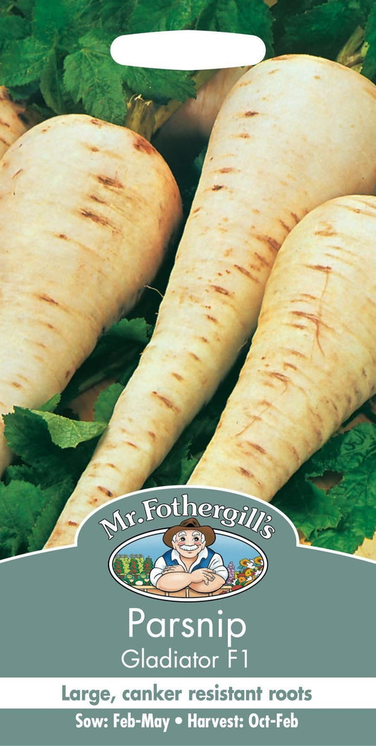 Mr Fothergills Parsnip Gladiator 200 Seeds