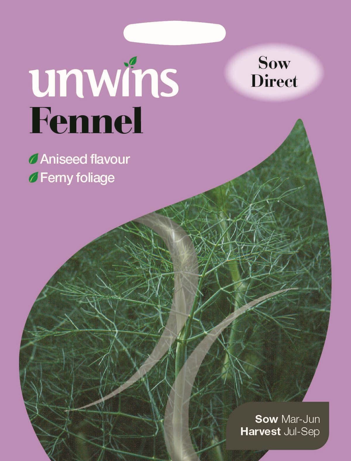 Unwins Fennel 130 Seeds