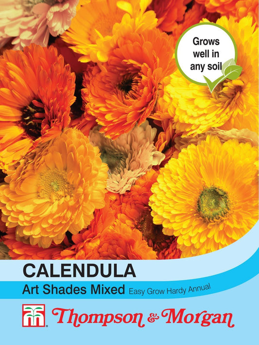 Thompson & Morgan Calendula Art Shades Mixed 150 Seed