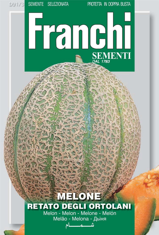 Franchi Seeds of Italy - DBO 91/3 - Melon - Retato Degli Ortolani - Seeds