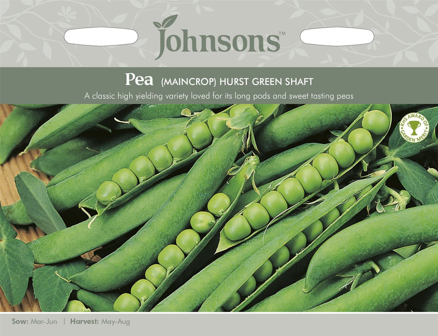 Johnsons Pea Hurst Green Shaft 400 Seeds