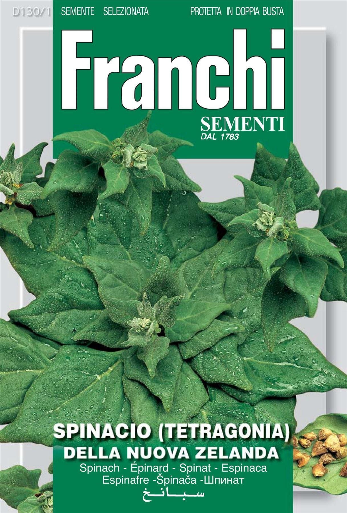 Franchi Seeds of Italy Tetragonia Della Nuova Zelanda Nz Seeds