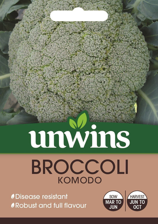 Unwins Broccoli (Calabrese) Komodo Seeds