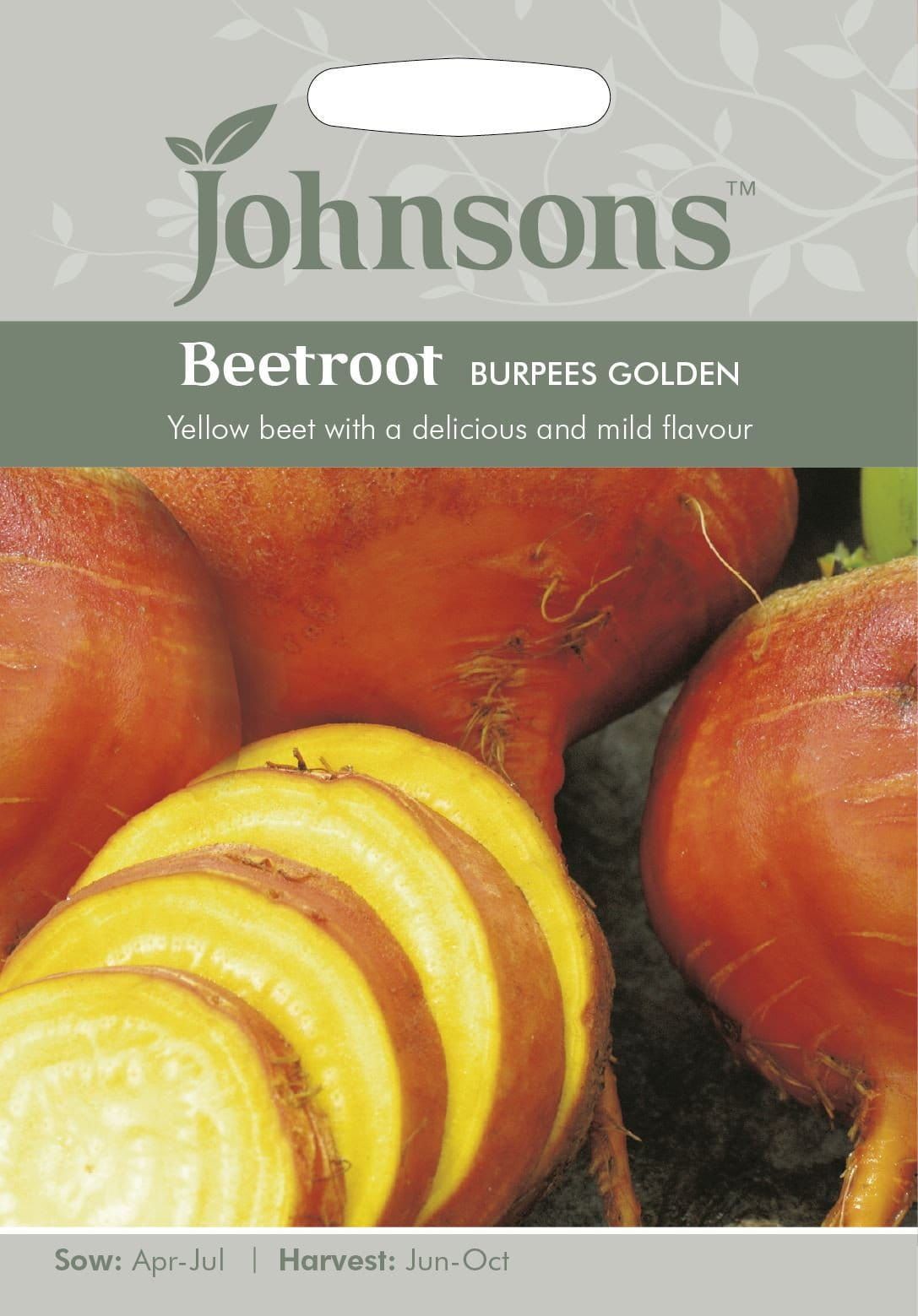 Johnsons Beetroot Burpees Golden 125 Seeds