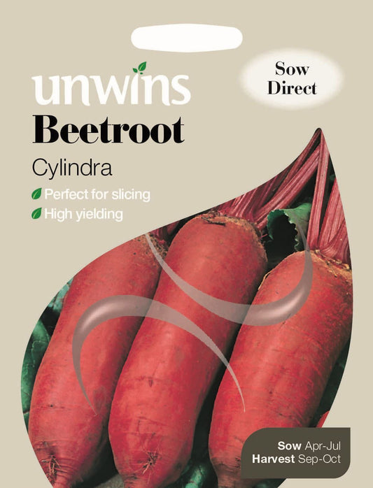 Unwins Beetroot Cylindra 300 Seeds
