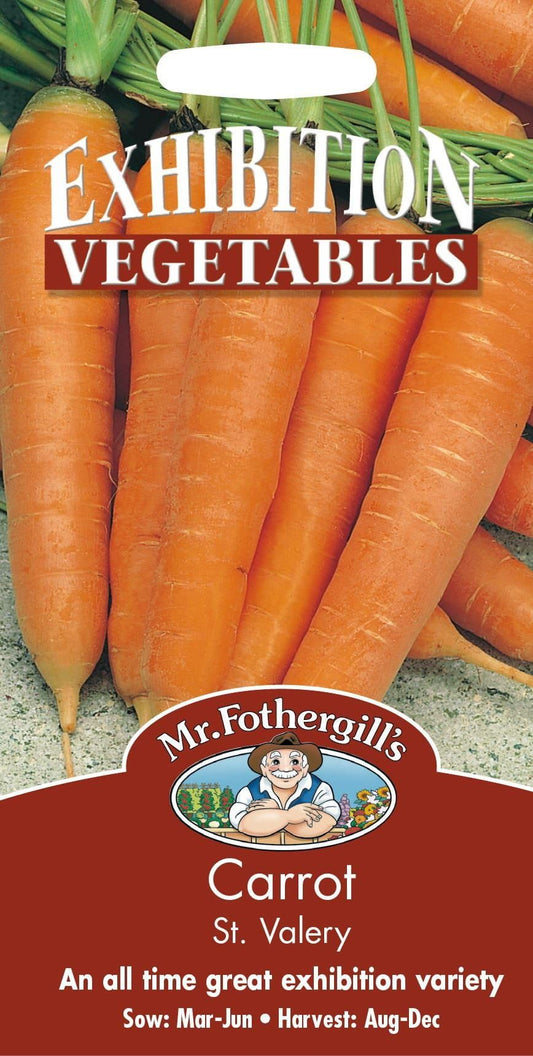 Mr Fothergills Carrot St Valery 750 Seeds