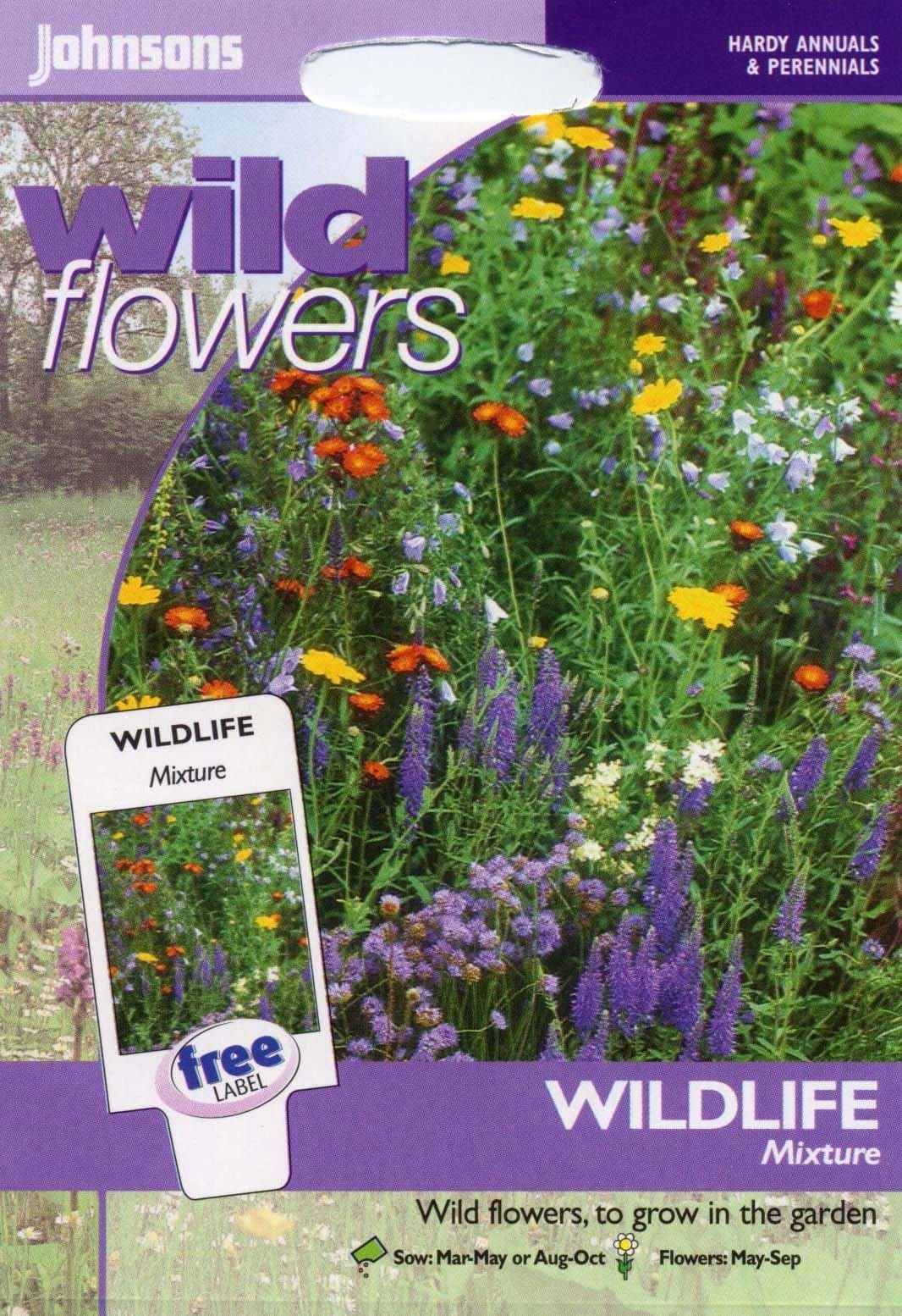 Johnsons Wildflower Wildlife Mixture