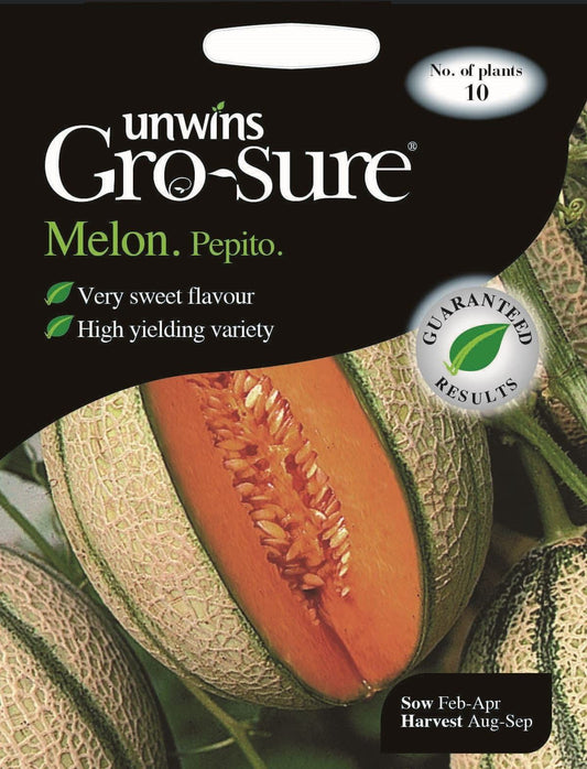 Unwins Melon Pepito F1 10 Seeds