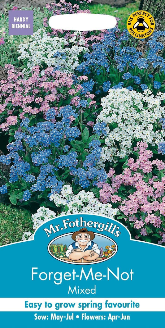 Mr Fothergills Forget Me Not Mixed 300 Seeds