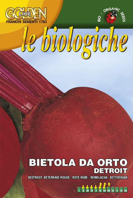 Franchi Organic BIOB11/10 Beetroot Detroit Seeds