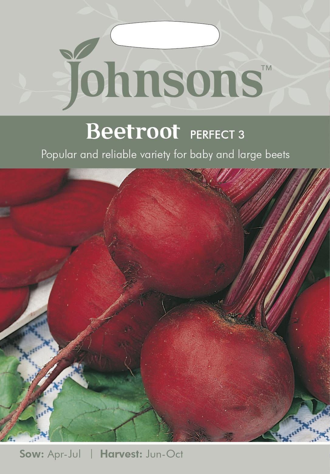 Johnsons Beetroot Perfect 3 250 Seeds