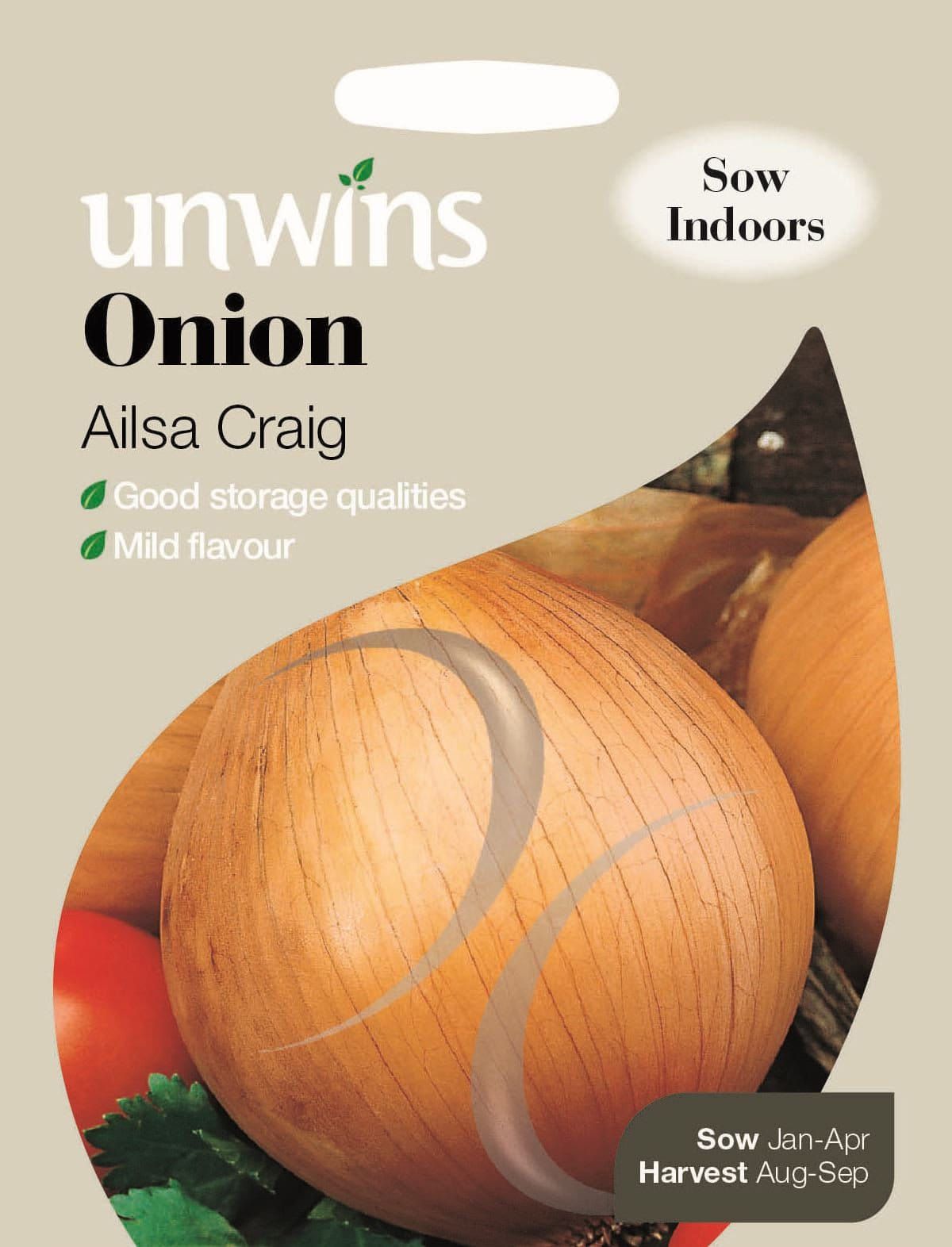 Unwins Onion Ailsa Craig 300 Seeds