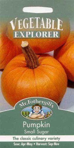Mr Fothergills Pumpkin Small Sugar 20 Seeds