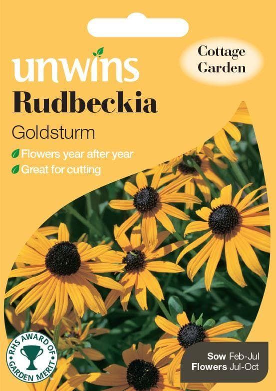 Unwins Rudbeckia Goldsturm 150 Seeds