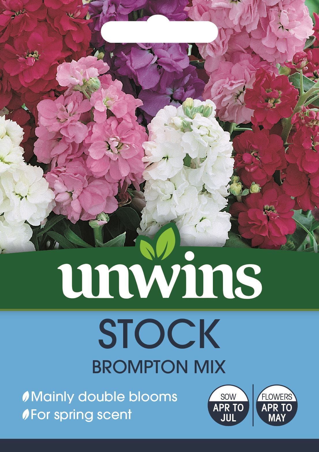 Unwins Stock Brompton Mix 100 Seeds