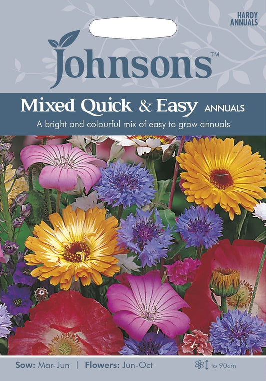 Johnsons Mixed Quick and Easy Annuals