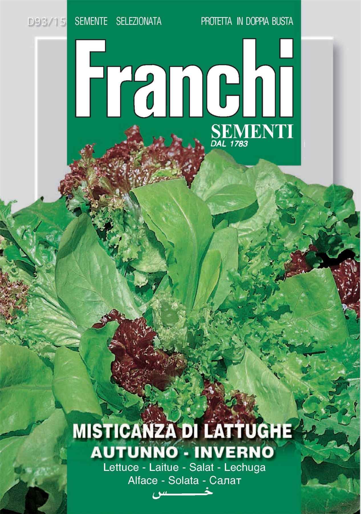 Franchi - 093/015 - Lettuce - Autumn/Winter Mix - Autunno/Inverno - 10g